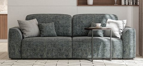 Диван Кинг Шенилл Смарт серый 2