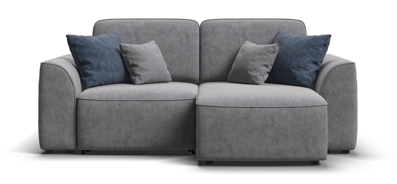 Угловой диван Кинг Модуль велюр Роял агат