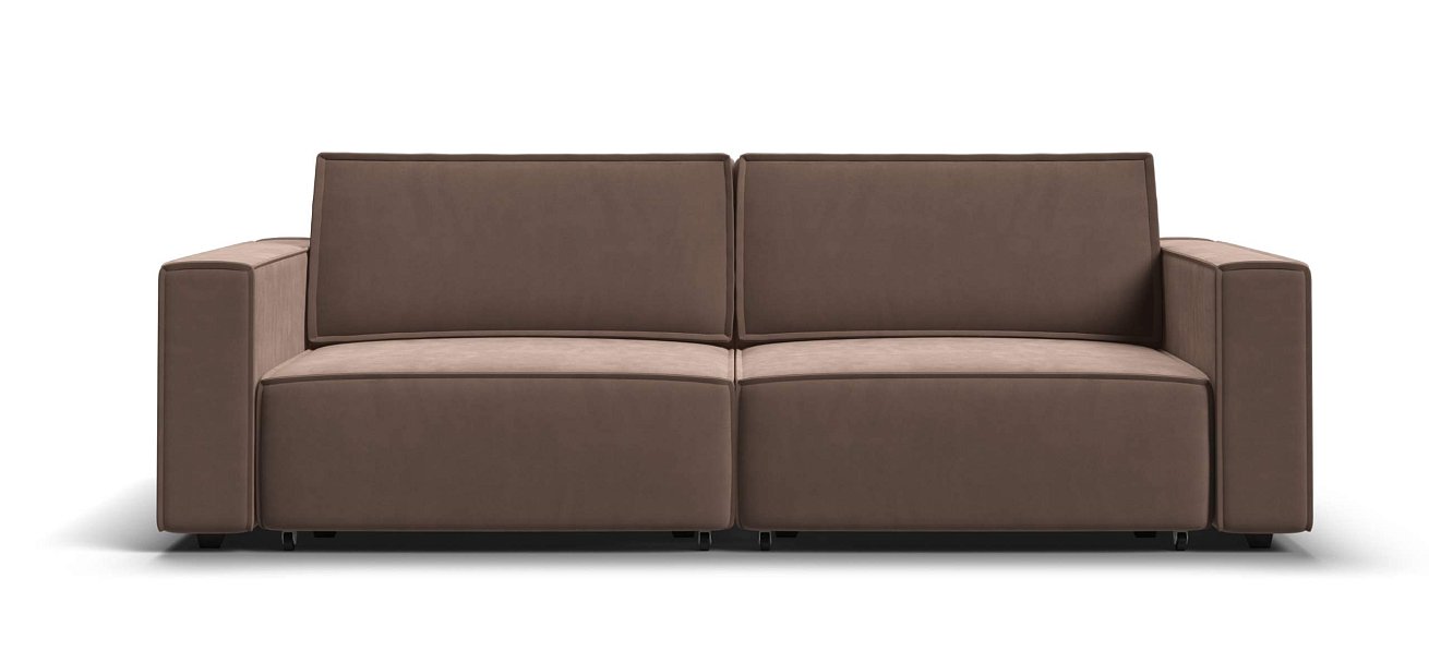 Диван Босс Софт Модуль велюр Монолит мокко