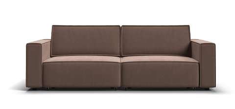 Диван Босс Софт Модуль велюр Монолит мокко 1