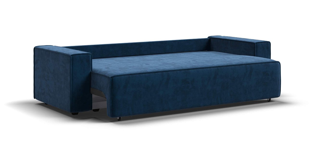 Диван Норд велюр Монолит синий
