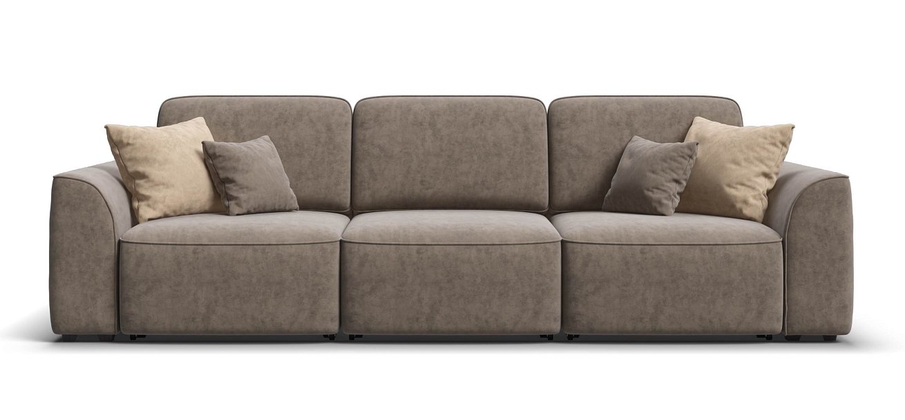 Диван Кинг Модуль Макс велюр Роял тауп