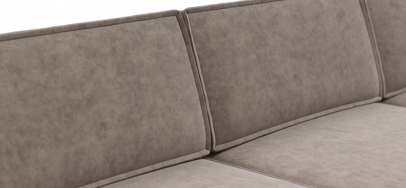 Диван Босс Софт Модуль Макс велюр Роял тауп