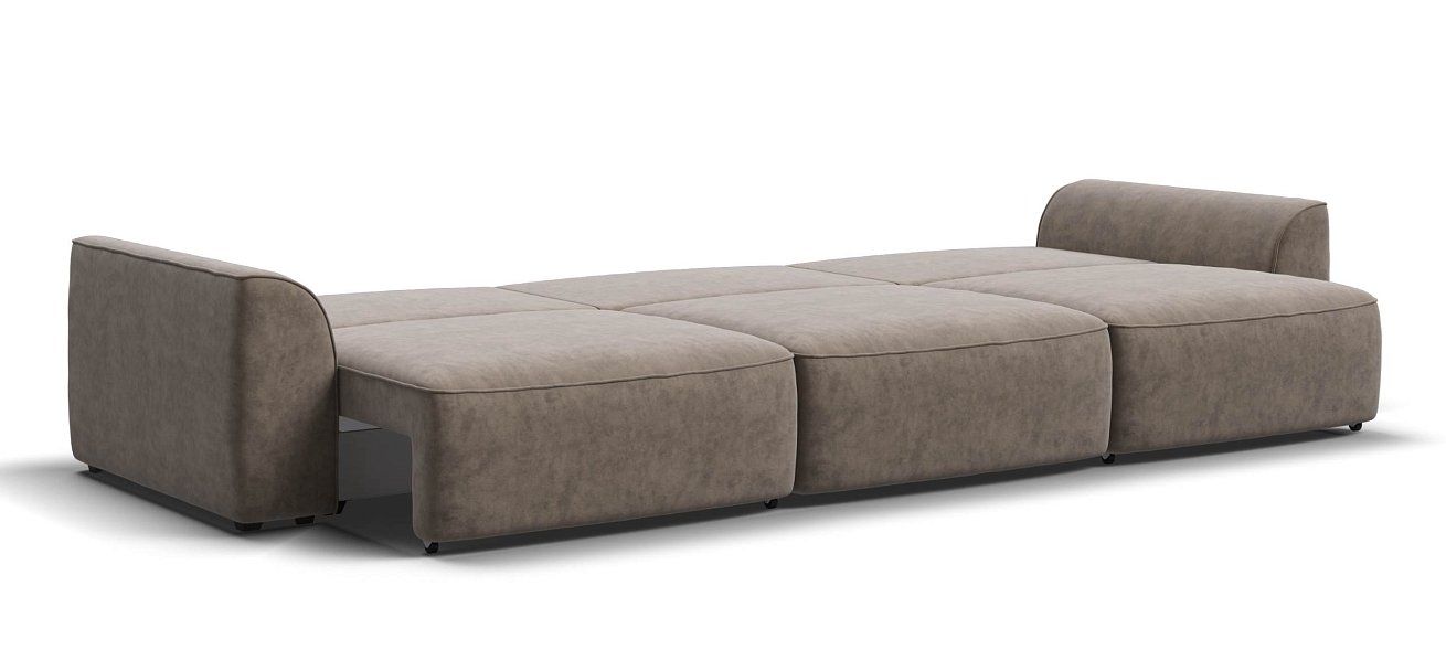 Диван Кинг Макс велюр Роял тауп