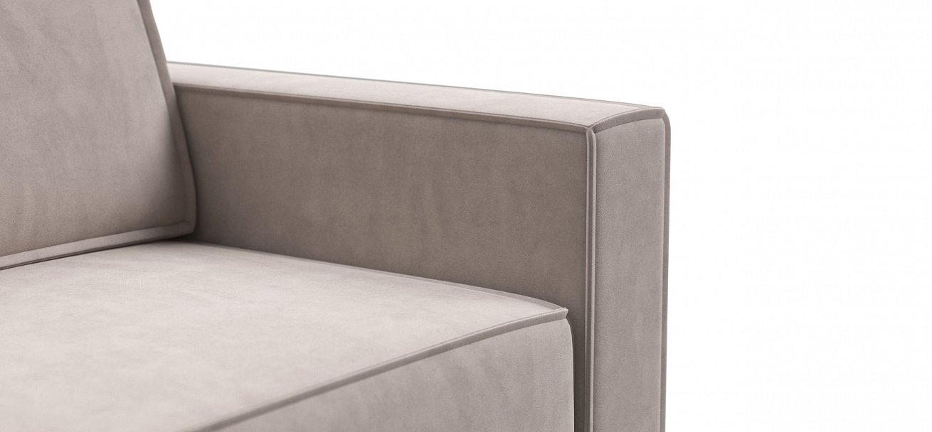 Кресло Босс Софт Модуль  велюр Монолит латте