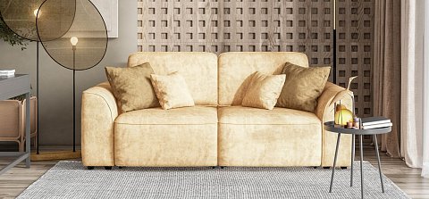 Диван Кинг Модуль велюр Роял шампань 2