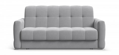 Диван Босс Слип 160 велюр Монолит сталь 1