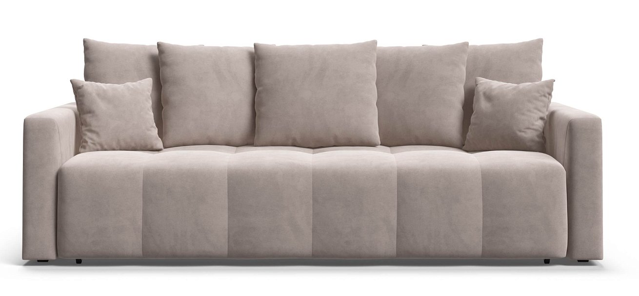 Диван Босс Тренд велюр Монолит латте