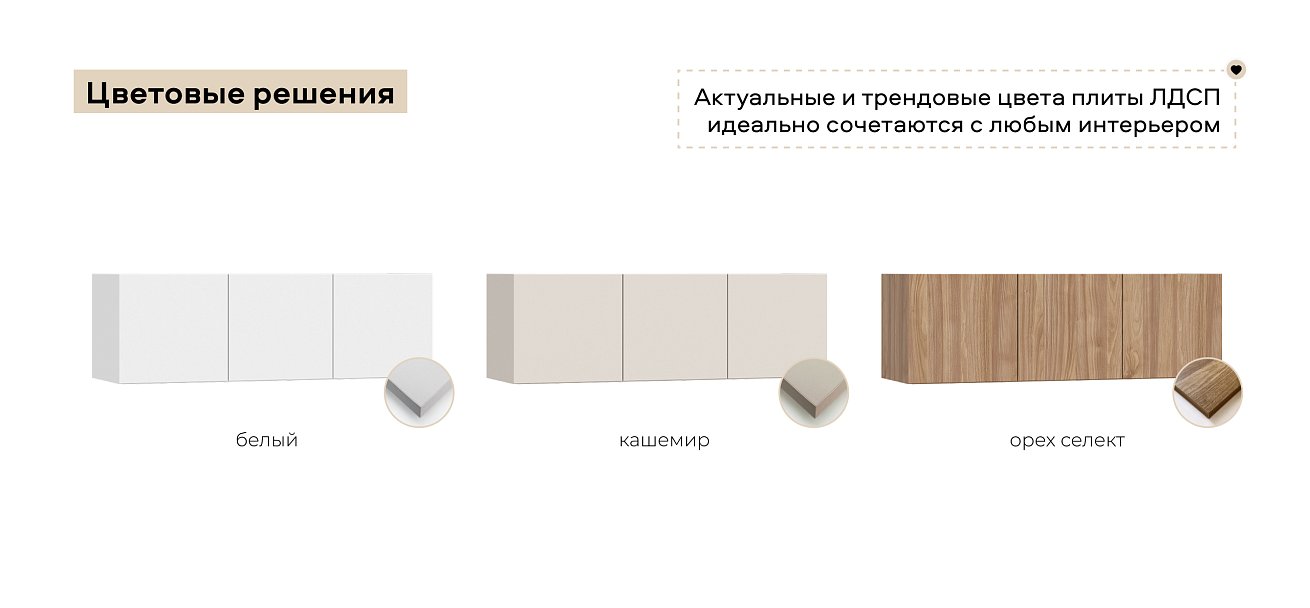 Антресоль 135 3Д Орех Селект