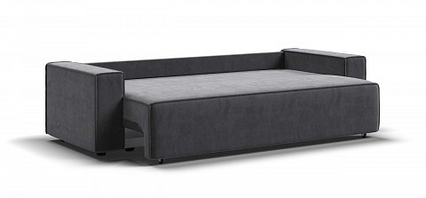 Диван Норд велюр Монолит серый 2