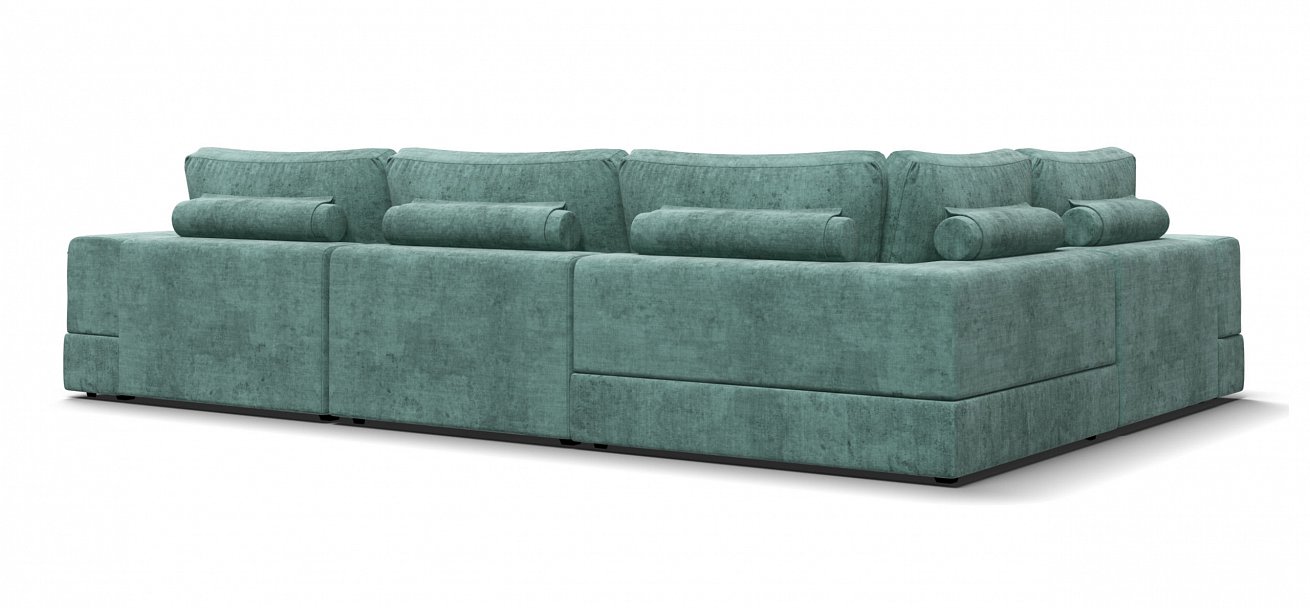 П-образный диван-кровать Босс Модуль Шенилл Глосс минт