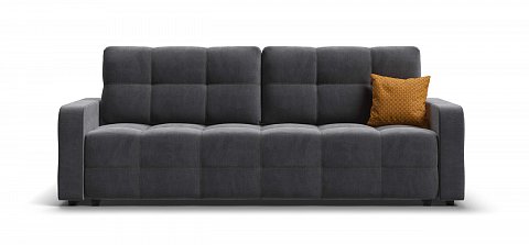 Диван Денди велюр Монолит серый 1