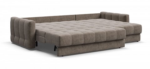 Угловой диван Босс Слип 160 велюр Роял тауп 3