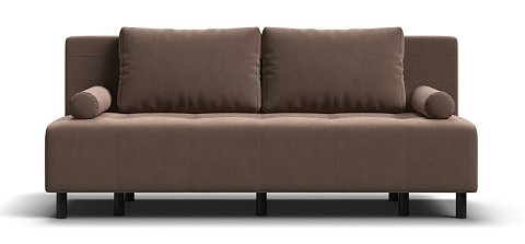 Диван Бостон Мини велюр Монолит мокко 1