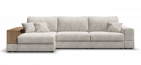 Угловой диван-кровать Босс Модуль ХЛ Шенилл Смарт кварц 2