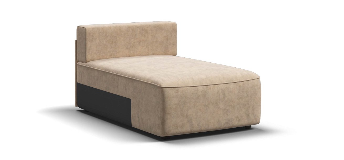 Кинг Модуль оттоманка велюр Роял шампань