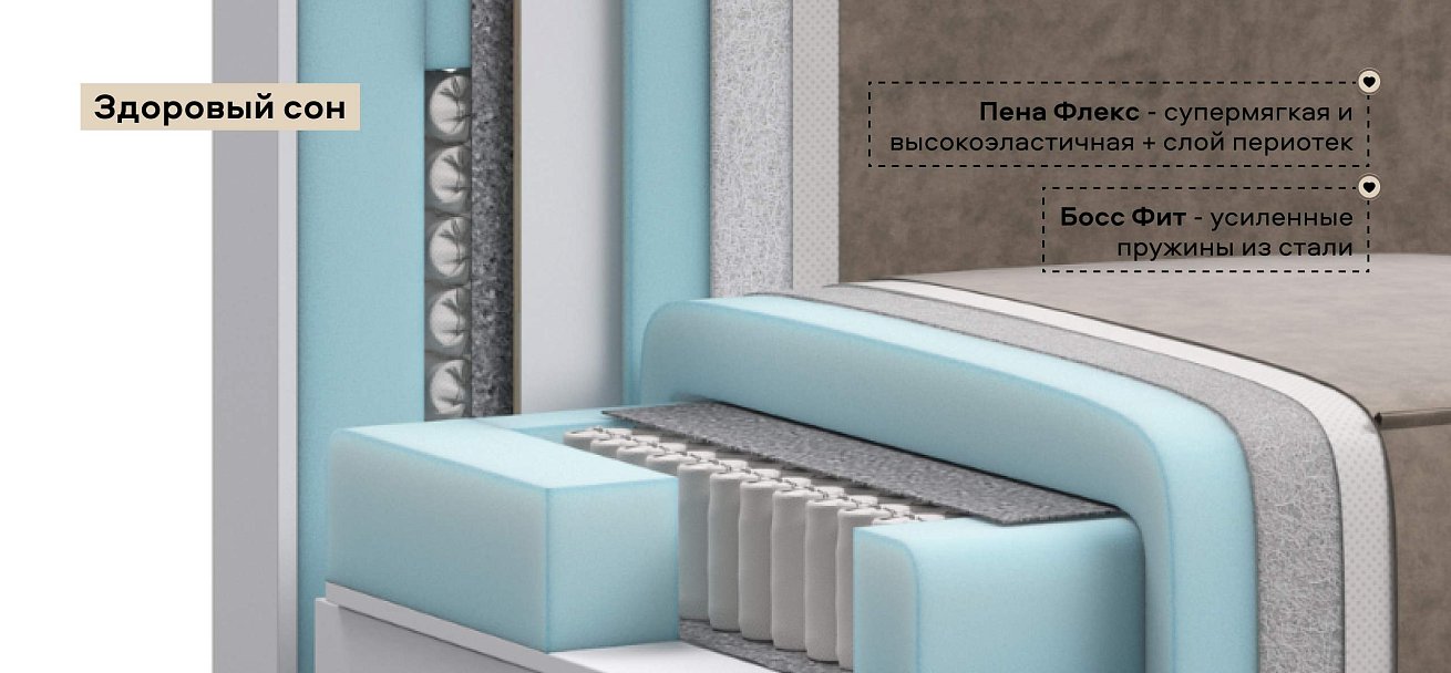 Угловой диван Босс Софт Модуль велюр Роял тауп