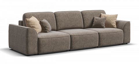 Диван Кинг Модуль Макс велюр Роял тауп 1