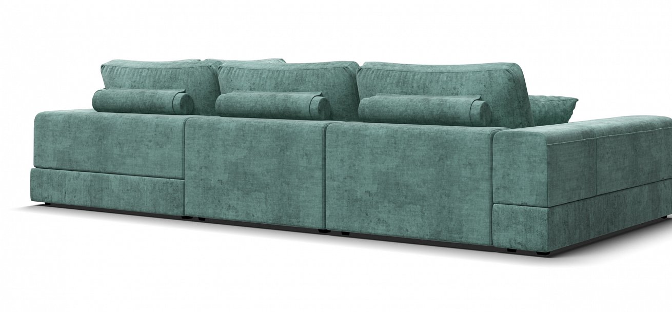 П-образный диван-кровать Босс Модуль Шенилл Глосс минт