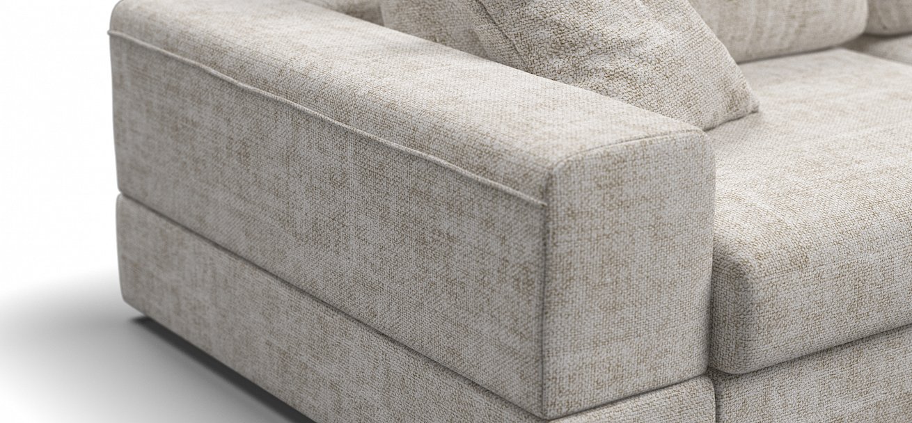 Диван-кровать Босс Модуль Шенилл Смарт кварц