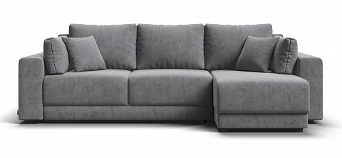 Угловой диван Босс Прайм ХЛ велюр Роял агат 1