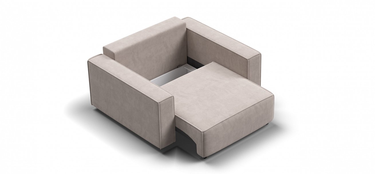 Кресло Босс Софт Модуль  велюр Монолит латте