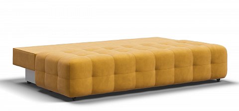 Диван Босс Мини велюр Монолит желтый 3