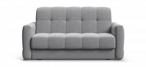 Диван Босс Слип 140 велюр Монолит сталь 1