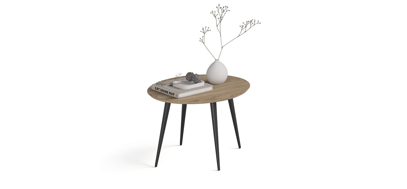 Стол журнальный Босс 42см Бежевый