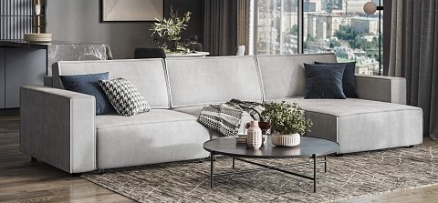 Босс Софт Модуль подлокотник 2 шт. велюр Монолит сталь 2