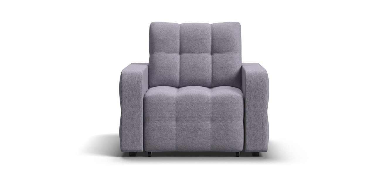 Денди кресло-кроватьРогожка Мальмо платина