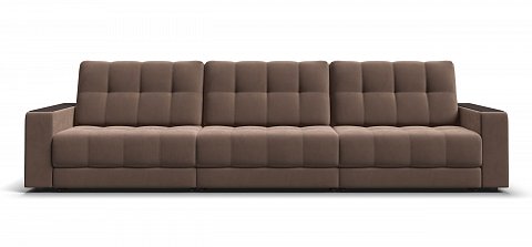 Диван Босс Гранд велюр Монолит мокко 1