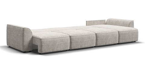 Угловой диван Кинг Модуль Макс Шенилл Смарт кварц 3