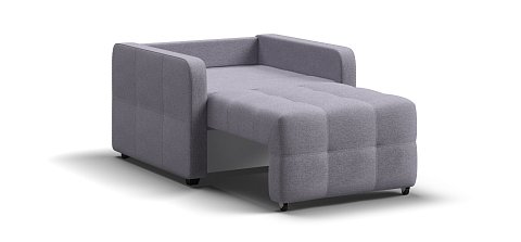 Кресло-кровать Денди Слим Рогожка Мальмо платина 3