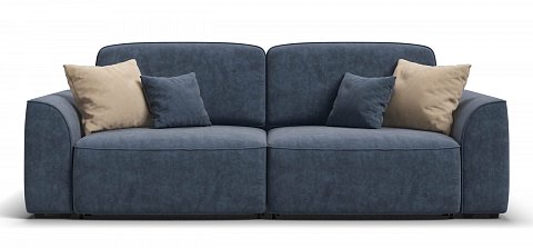 Диван Кинг велюр Роял синий 1