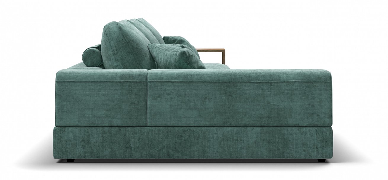 Угловой диван-кровать Босс Модуль ХЛ Шенилл Глосс минт