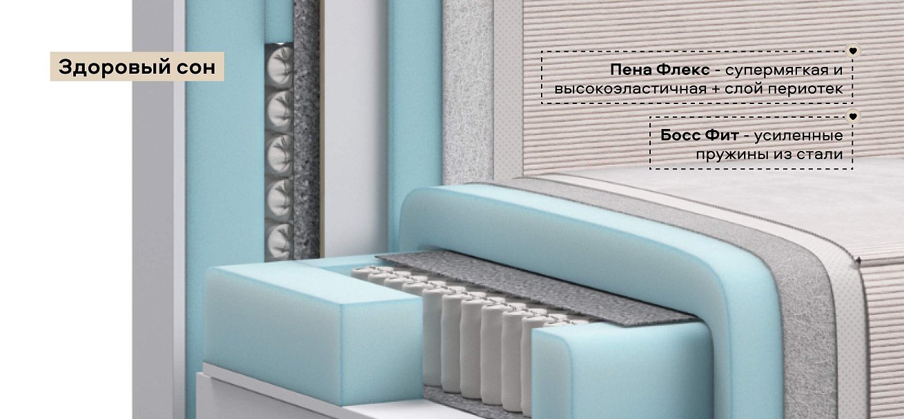 Диван Босс Софт Модуль Макс Вельвет Корд бежевый