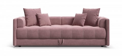 Тахта Босс велюр Монолит розовый 1