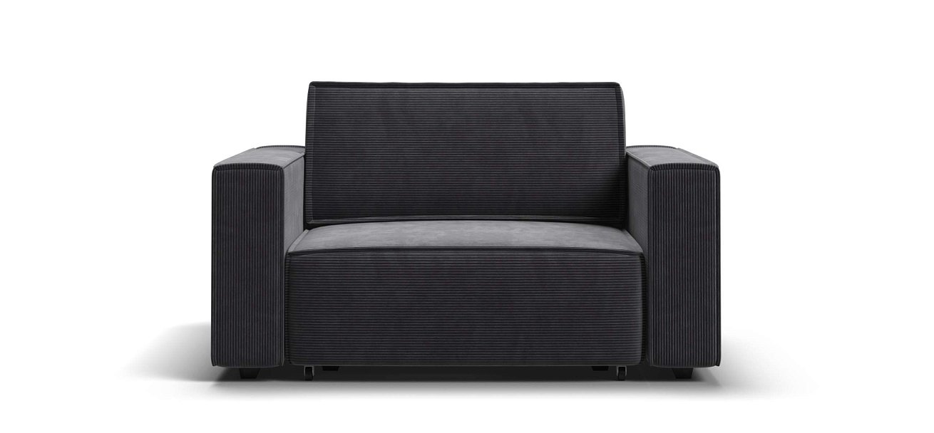 Кресло Босс Софт Модуль Вельвет Корд графит