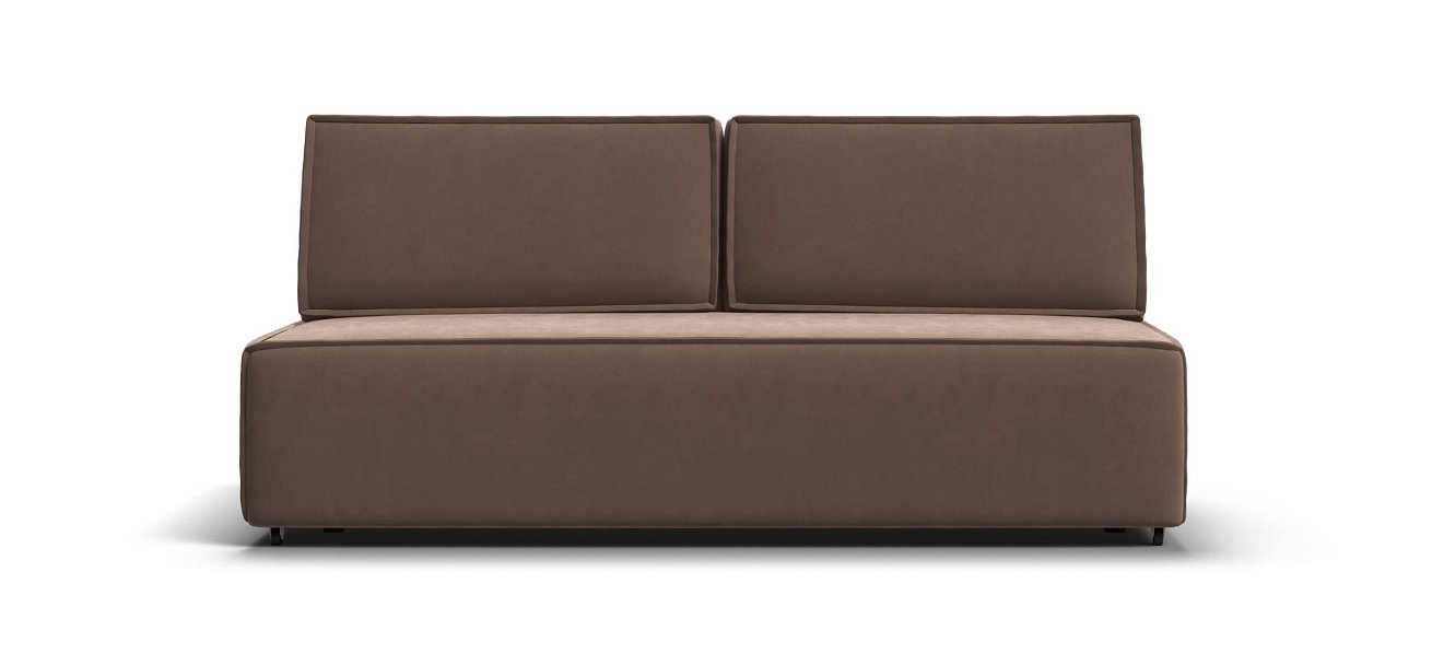 Диван Норд мини велюр Монолит мокко