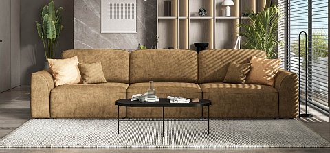 Диван Кинг Макс велюр Роял тауп 2