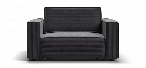 Кресло Босс Софт Модуль Вельвет Корд графит 2