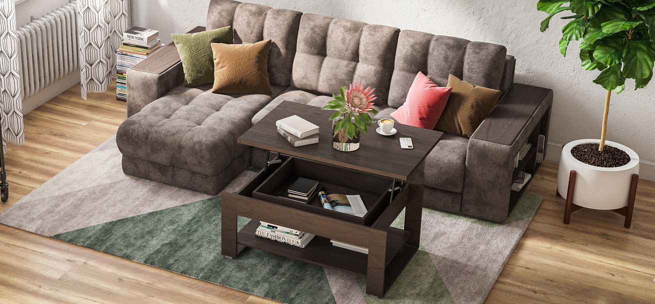 Стол журнальный Люкс Венге