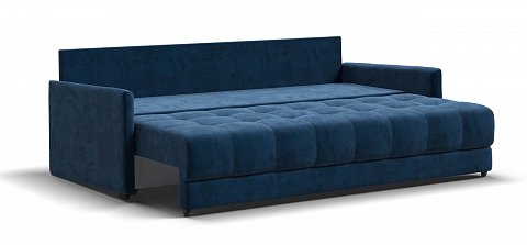 Диван Босс Лофт велюр Монолит синий 3