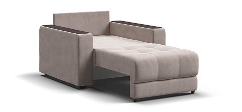 Босс кресло-кровать велюр Монолит латте 3