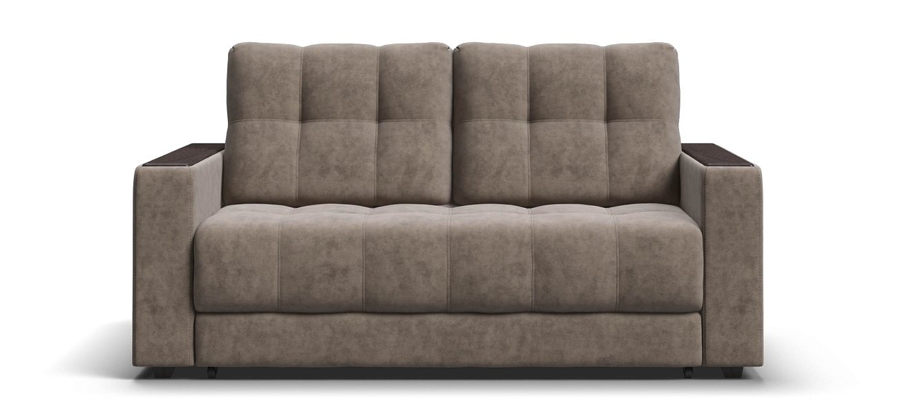 Диван Босс двухместный велюр Роял тауп