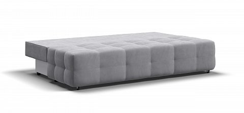 Диван Денди Мини велюр Монолит сталь 3