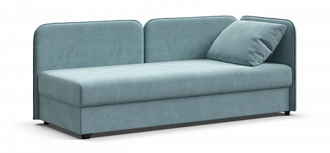 Тахта Ирис велюр Монолит аква 3