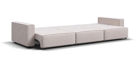 Диван Босс Софт Модуль Макс Вельвет Корд бежевый 3