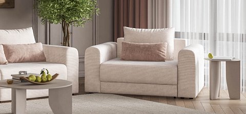 Кресло Ричмонд Модуль Вельвет Корд бежевый 2